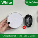 Base de Carregamento Sem Fios Rápido 30W