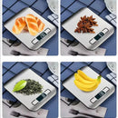 Balança Digital de Cozinha com Display LED (5kg / 10kg)
