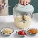 Picadora Manual Multiusos para Alimentos (500ml / 900ml)