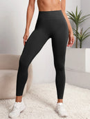 Calças Leggings Desportivas de Cintura Alta