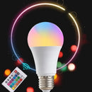 Lâmpada LED RGB 16 Cores com Comando