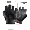 Luvas Desportivas de Meio Dedo Antiderrapantes