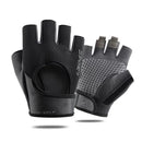 Luvas Desportivas de Meio Dedo Antiderrapantes