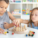 Jogo de Memória em Madeira Montessori 26 Peças