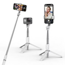 Pau de Selfie Extensível com Suporte Estável