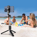 Pau de Selfie Extensível com Suporte Estável